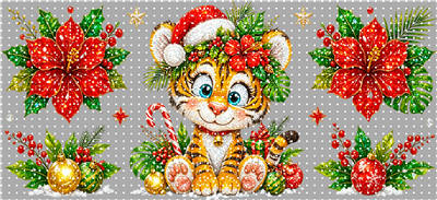 16oz Christmas-S  2033